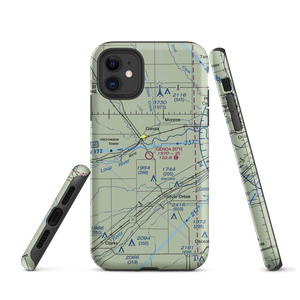 Genoa Municipal Airport (97Y) VFR Sectional  Tough iPhone Case