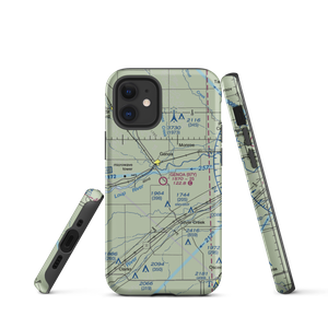 Genoa Municipal Airport (97Y) VFR Sectional  Tough iPhone Case