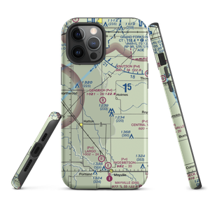 Gensrich Airport (ND20) VFR Sectional  Tough iPhone Case