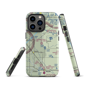 Gensrich Airport (ND20) VFR Sectional  Tough iPhone Case