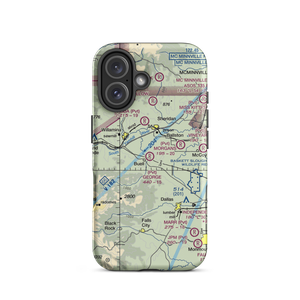 George Airport (67OG) VFR Sectional  Tough iPhone Case