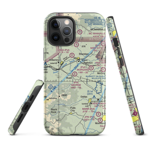 George Airport (67OG) VFR Sectional  Tough iPhone Case