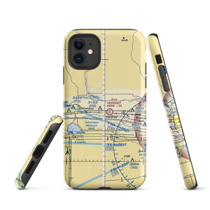 George Airport (89NE) VFR Sectional  Tough iPhone Case