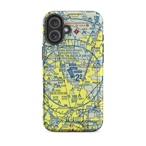 George Bush Intercontinental Houston Airport (IAH) VFR Sectional  Tough iPhone Case