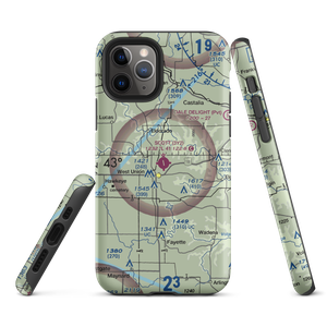 George L Scott Municipal Airport (3Y2) VFR Sectional  Tough iPhone Case