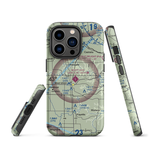 George L Scott Municipal Airport (3Y2) VFR Sectional  Tough iPhone Case