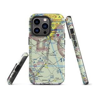 George P Shanks Airport (54TA) VFR Sectional  Tough iPhone Case