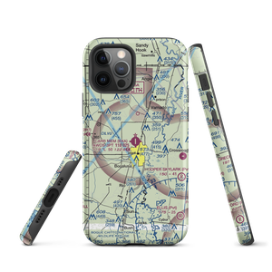 George R Carr Memorial Air Field (BXA) VFR Sectional  Tough iPhone Case
