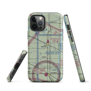 Georgeson Farm Strip (NA44) VFR Sectional  Tough iPhone Case