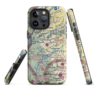 Georgetown Airport (E36) VFR Sectional  Tough iPhone Case