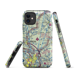 Georgetown-Scott County Regional Airport (27K) VFR Sectional  Tough iPhone Case