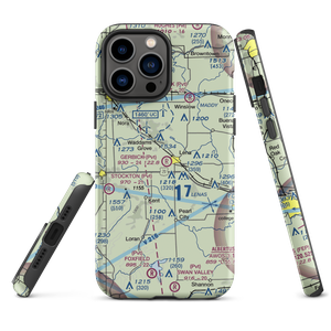 Gerbick Airport (96IL) VFR Sectional  Tough iPhone Case