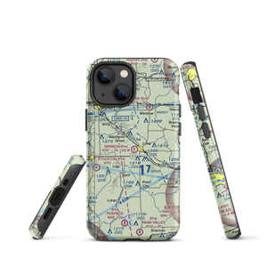 Gerbick Airport (96IL) VFR Sectional  Tough iPhone Case