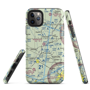 Gerker Airfield (OH60) VFR Sectional  Tough iPhone Case