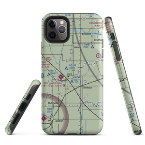 Geske Airfield (ND47) VFR Sectional  Tough iPhone Case