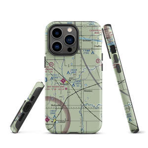 Geske Airfield (ND47) VFR Sectional  Tough iPhone Case