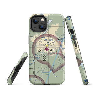 Gettysburg Municipal Airport (0D8) VFR Sectional  Tough iPhone Case