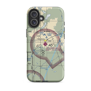 Gettysburg Municipal Airport (0D8) VFR Sectional  Tough iPhone Case