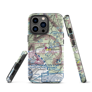 Gettysburg Regional Airport (W05) VFR Sectional  Tough iPhone Case