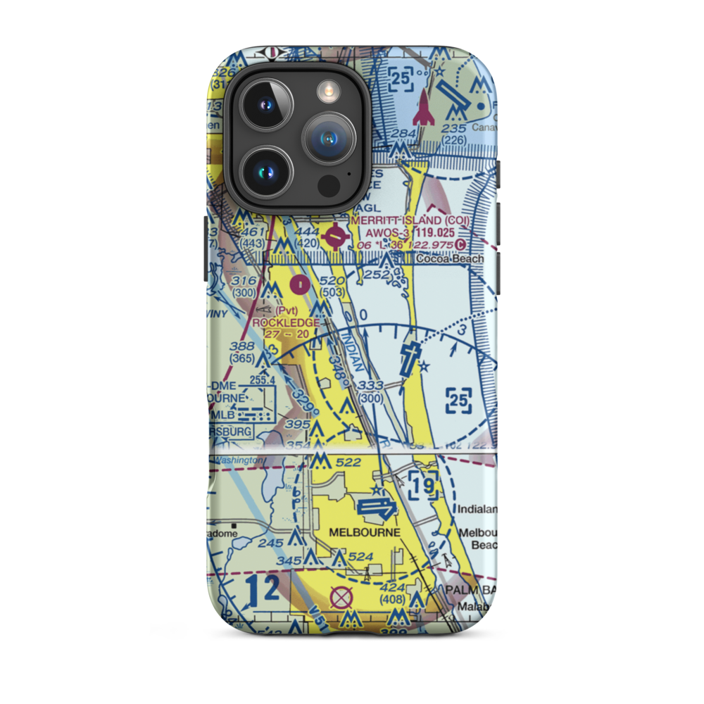 Gezik Seaplane Base (34FA) VFR Sectional  Tough iPhone Case iPhone 16 Pro Max model shown