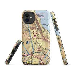 Gibb Ranch Airport (2NV2) VFR Sectional  Tough iPhone Case