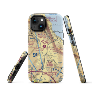 Gibb Ranch Airport (2NV2) VFR Sectional  Tough iPhone Case