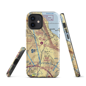 Gibb Ranch Airport (2NV2) VFR Sectional  Tough iPhone Case