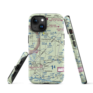 Gibbons Field (09II) VFR Sectional  Tough iPhone Case