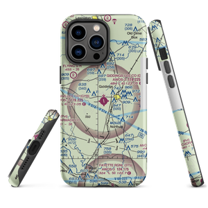 Giddings-Lee County Airport (GYB) VFR Sectional  Tough iPhone Case