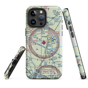 Giddings-Lee County Airport (GYB) VFR Sectional  Tough iPhone Case