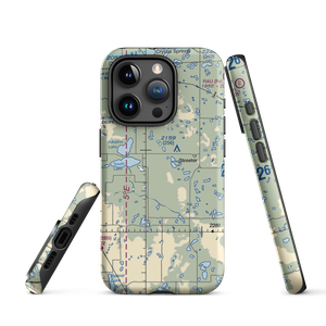 Gienger/Box Bar Ranch Airport (1NA5) VFR Sectional  Tough iPhone Case