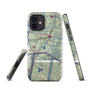 Gila Bend Af Aux Airport (GXF) VFR Sectional  Tough iPhone Case