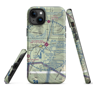 Gila Bend Municipal Airport (E63) VFR Sectional  Tough iPhone Case