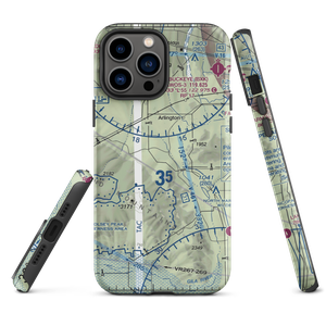 Gila Compressor Station Airport (30AZ) VFR Sectional  Tough iPhone Case