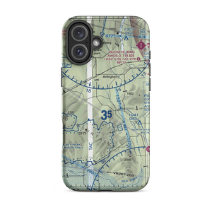 Gila Compressor Station Airport (30AZ) VFR Sectional  Tough iPhone Case