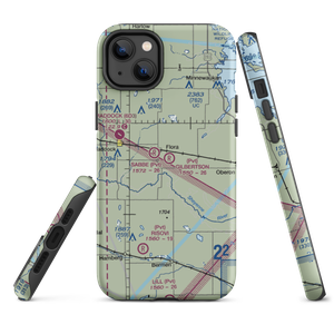 Gilbertson Field (0ND0) VFR Sectional  Tough iPhone Case
