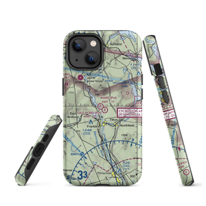 Gile Pond Airport (12NH) VFR Sectional  Tough iPhone Case