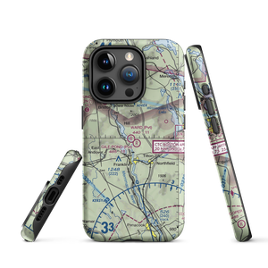 Gile Pond Airport (12NH) VFR Sectional  Tough iPhone Case