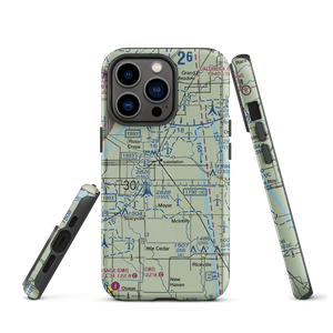 Gilgenbach's Airport (MY11) VFR Sectional  Tough iPhone Case