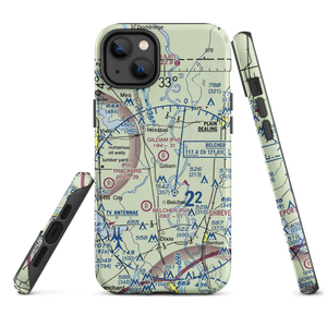 Gilliam Airport (LA54) VFR Sectional  Tough iPhone Case