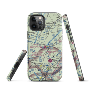 Gilliam-Mc Connell Airfield (BQ1) VFR Sectional  Tough iPhone Case