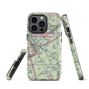 Gillingham Airport (8TE0) VFR Sectional  Tough iPhone Case