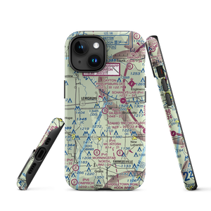 Gilmer Airport (9OA4) VFR Sectional  Tough iPhone Case