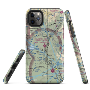 Gilmer County Airport (49A) VFR Sectional  Tough iPhone Case