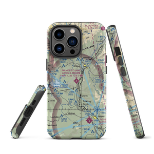 Gilmer County Airport (49A) VFR Sectional  Tough iPhone Case