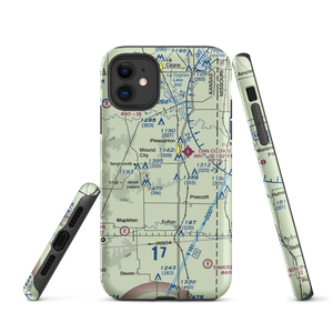 Gilmore Airport (57K) VFR Sectional  Tough iPhone Case