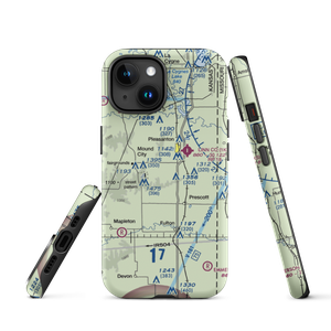 Gilmore Airport (57K) VFR Sectional  Tough iPhone Case