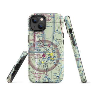 Giltner Airport (II54) VFR Sectional  Tough iPhone Case