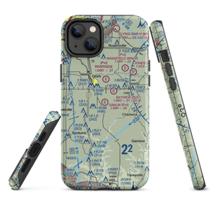 Gimlin Airport (18MO) VFR Sectional  Tough iPhone Case