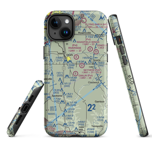 Gimlin Airport (18MO) VFR Sectional  Tough iPhone Case